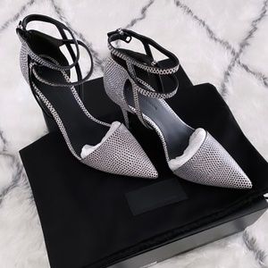 Alexander Wang ankle strap heels 35.5